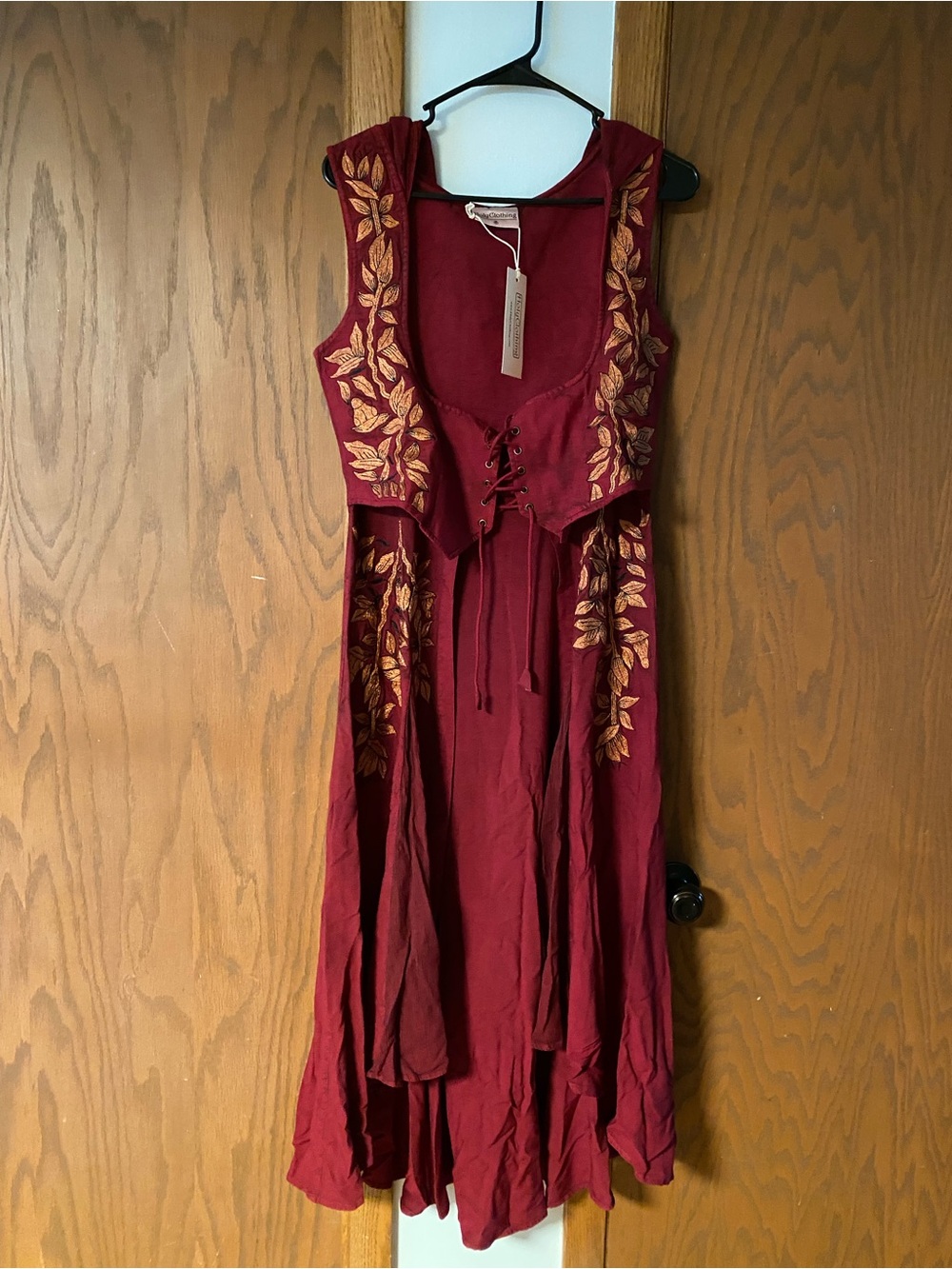 NWT Holy Clothing Tauriel Maxi overdress (petite small!)